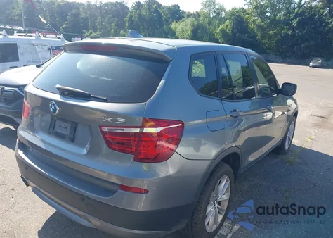 2013 BMW X3 xDrive28I from USA, damaged, VIN 5UXWX9C50D0A19849